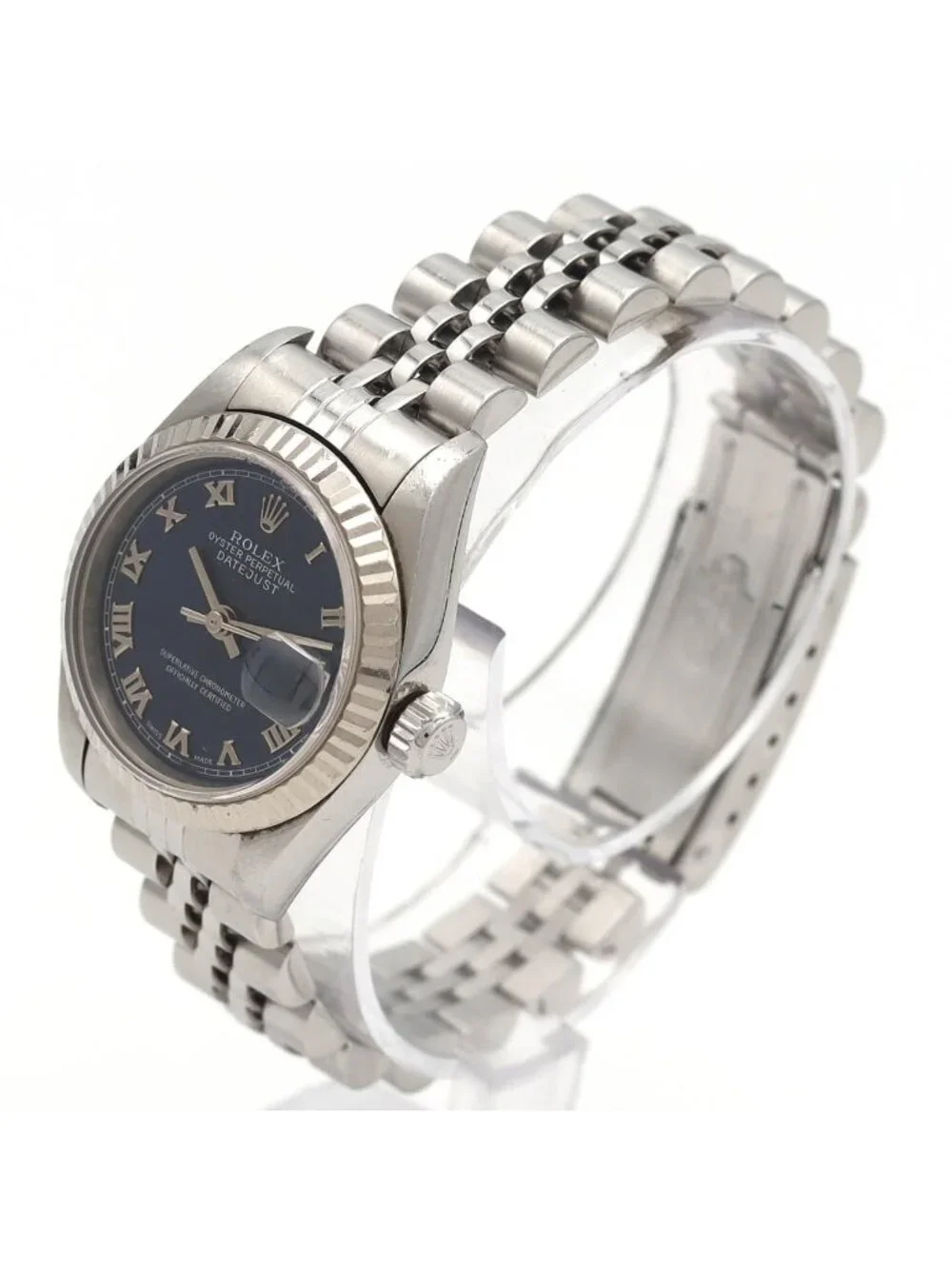 Rolex Datejust Stainless Steel White Gold Automatic